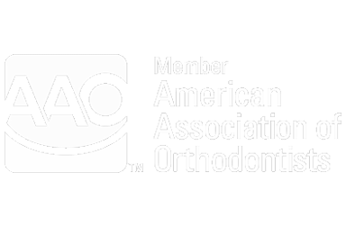 Hildebrand Orthodontics logo with text showing practice name and credentials.