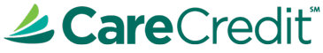 CareCredit logo, a payment financing option for dental and orthodontic services.